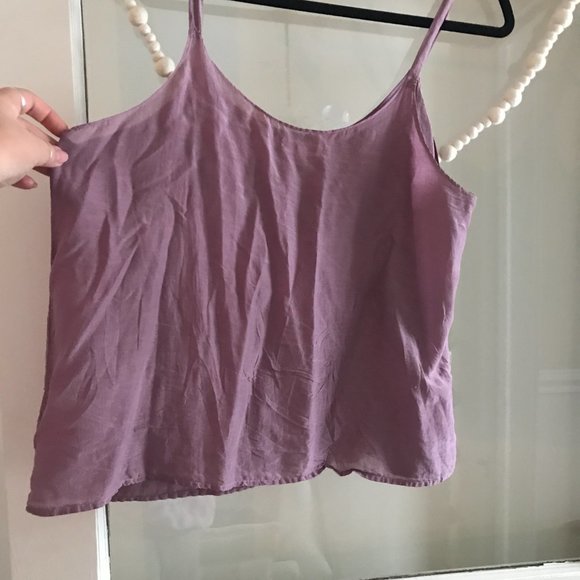 Aritzia COMMUNITY Silk Tank Top - Picture 4 of 9